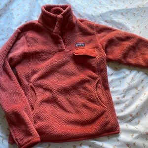 SMALL Pink Patagonia Lightweight Pullover - Women's